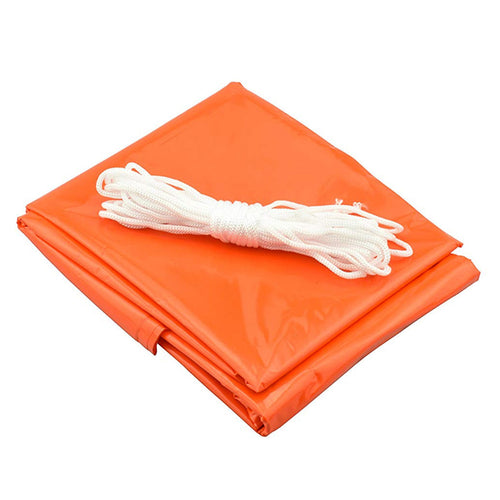 2-Person Emergency Tube Tent | Lightweight Survival Shelter with Cord